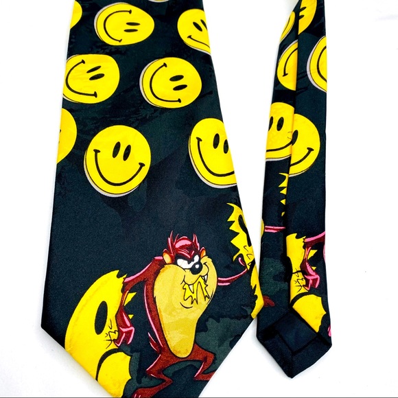 Warner Bros. Other - Vintage Looney Tunes Tasmanian Devil Tie,happyface